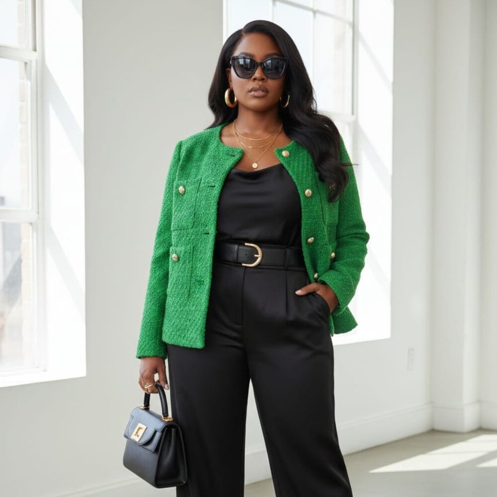 Green Women's Jacket